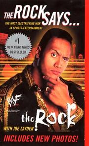 Cover of: The Rock Says... | The Rock