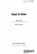 Cover of: Read to write