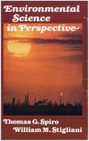 Cover of: Environmental science in perspective
