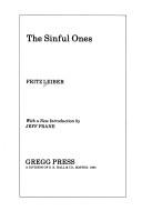 Cover of: The sinful ones | Fritz Leiber