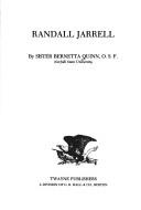 Cover of: Randall Jarrell
