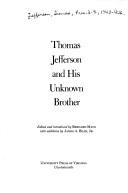 Thomas Jefferson and his unknown brother by Thomas Jefferson