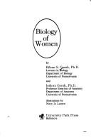 Cover of: Biology of women by Eileen S. Gersh