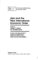 Cover of: Asia and the new international economic order