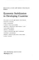 Cover of: Economic stabilization in developing countries