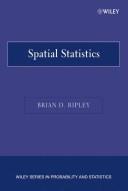 Cover of: Spatial statistics