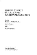 Cover of: Intelligence policy and national security