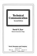 Cover of: Technical communication