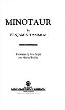 Cover of: Minotaur by Benjamin Tammuz