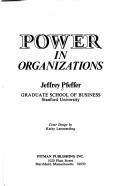 Cover of: Power in organizations