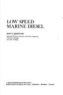 Cover of: Low speed marine diesel