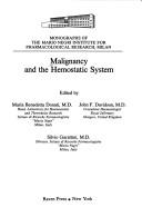 Cover of: Malignancy and the hemostatic system
