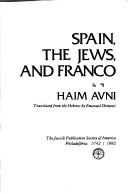 Cover of: Spain, the Jews, and Franco