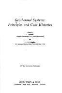 Cover of: Geothermal systems: principles and case histories