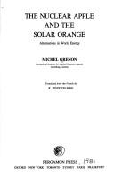 The Nuclear Apple and the Solar Orange by Michel Grenon