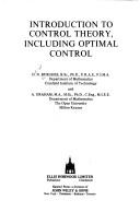 Cover of: Introduction to control theory, including optimal control
