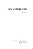 How designers think by Bryan Lawson