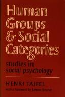 Cover of: Human groups and social categories by Henri Tajfel