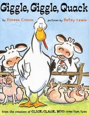 Cover of: Giggle, giggle, quack by Doreen Cronin