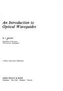 An introduction to optical waveguides by Michael J. Adams