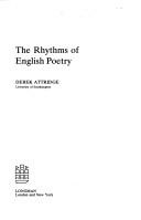 Cover of: The rhythms of English poetry