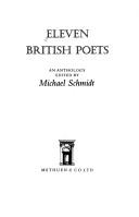 Cover of: Eleven British poets by Michael Schmidt