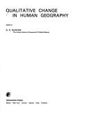 Cover of: Qualitative change in human geography