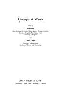 Cover of: Groups at work