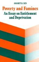 Cover of Poverty and famines