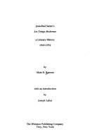 Jean-Paul Sartre's Les temps modernes, a literary history, 1945-1952 by Alain D. Ranwez