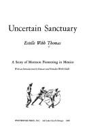 Uncertain sanctuary by Estelle Webb Thomas