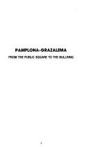 Pamplona-Grazalema, from the public square to the bullring by Ginés Serrán-Pagán