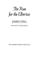 Cover of: The run for the Elbertas by James Still