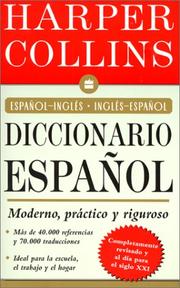 Cover of: HarperCollins Diccionario Espanol: Espanol-Ingles/Ingles- Espanol