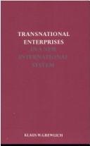 Cover of: Transnational enterprises in a new international system