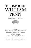 Cover of: The papers of William Penn by William Penn
