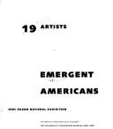 Cover of: 19 artists, emergent Americans by sponsored by Exxon Corporation.