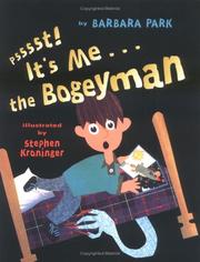 Cover of: Psssst!  It's Me... The Bogeyman by Barbara Park