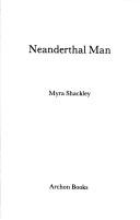 Cover of: Neanderthal man