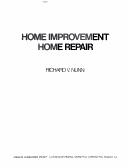 Cover of: Home improvement, home repair