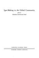 Cover of: Law-making in the global community