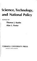 Cover of: Science, technology, and national policy