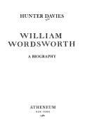 Cover of: William Wordsworth by Hunter Davies