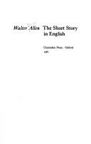 Cover of: The short story in English by Walter Ernest Allen