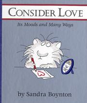 Cover of: Consider love by Sandra Boynton