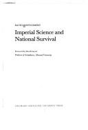 Cover of: Imperial science and national survival