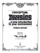Cover of: Conceptual physics--a new introduction to your environment