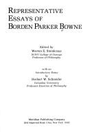 Cover of: Representative essays of Borden Parker Bowne