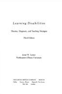 Cover of: Learning disabilities by Janet W. Lerner