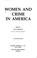 Cover of: Women and crime in America